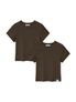 [2PACK] G BABY TEE (BROWN)