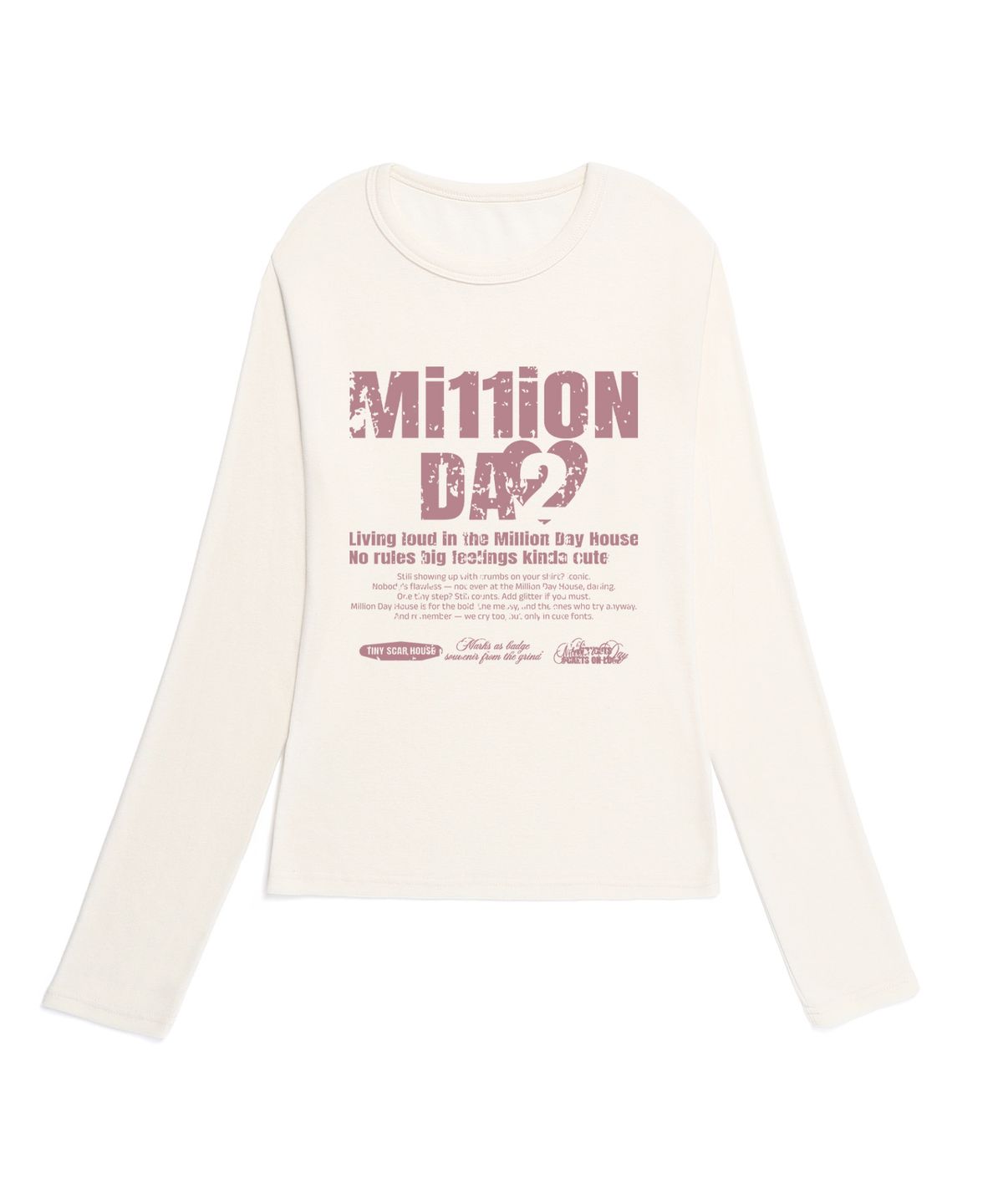 밀리언데이(MILLION DAY) MD112 슬림핏 롱슬리브