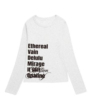 Self Attitude 슬림핏 롱슬리브