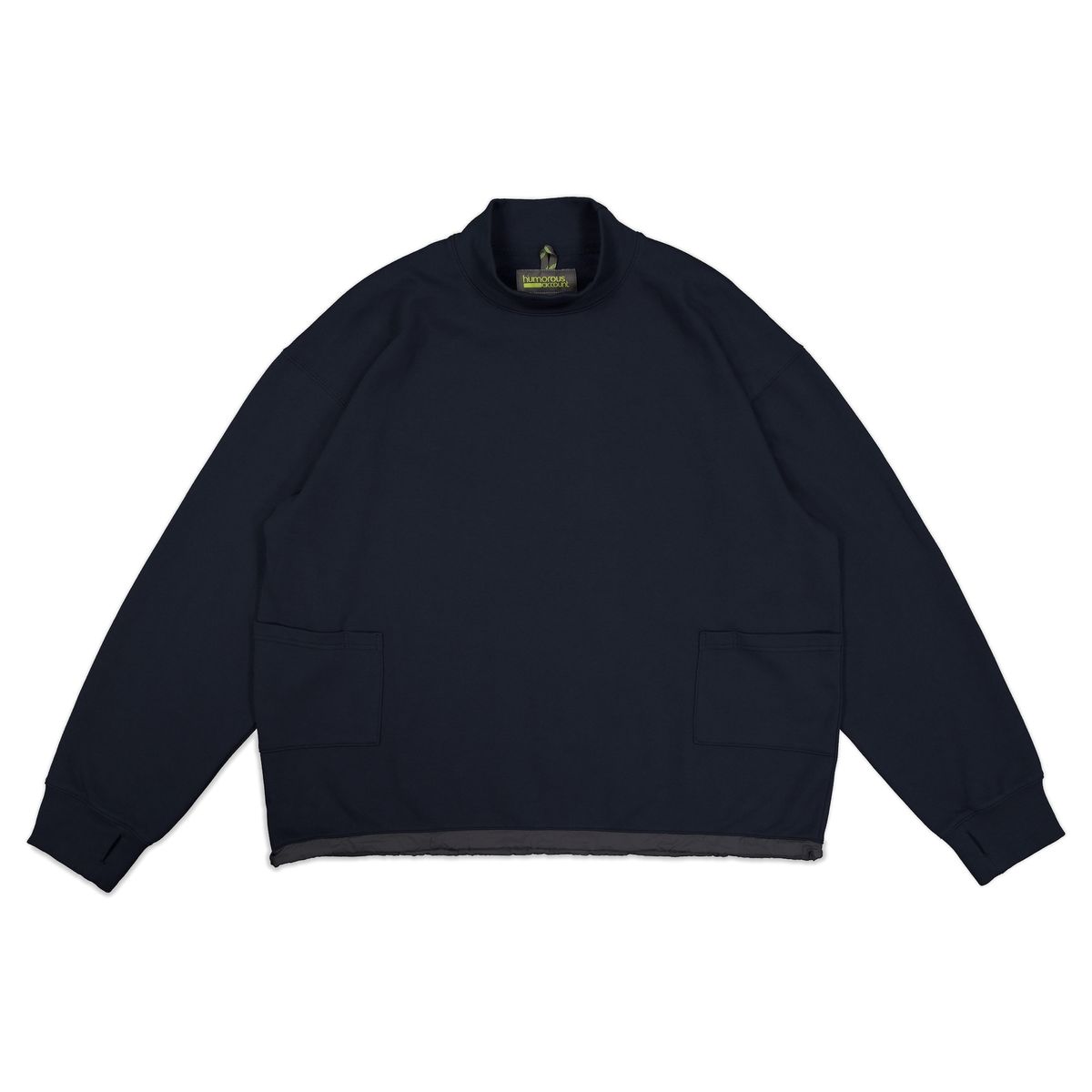 휴머러스 어카운트(HUMOROUS ACCOUNT) ATHLETIC MOCKNECK L/S TEE / NAVY
