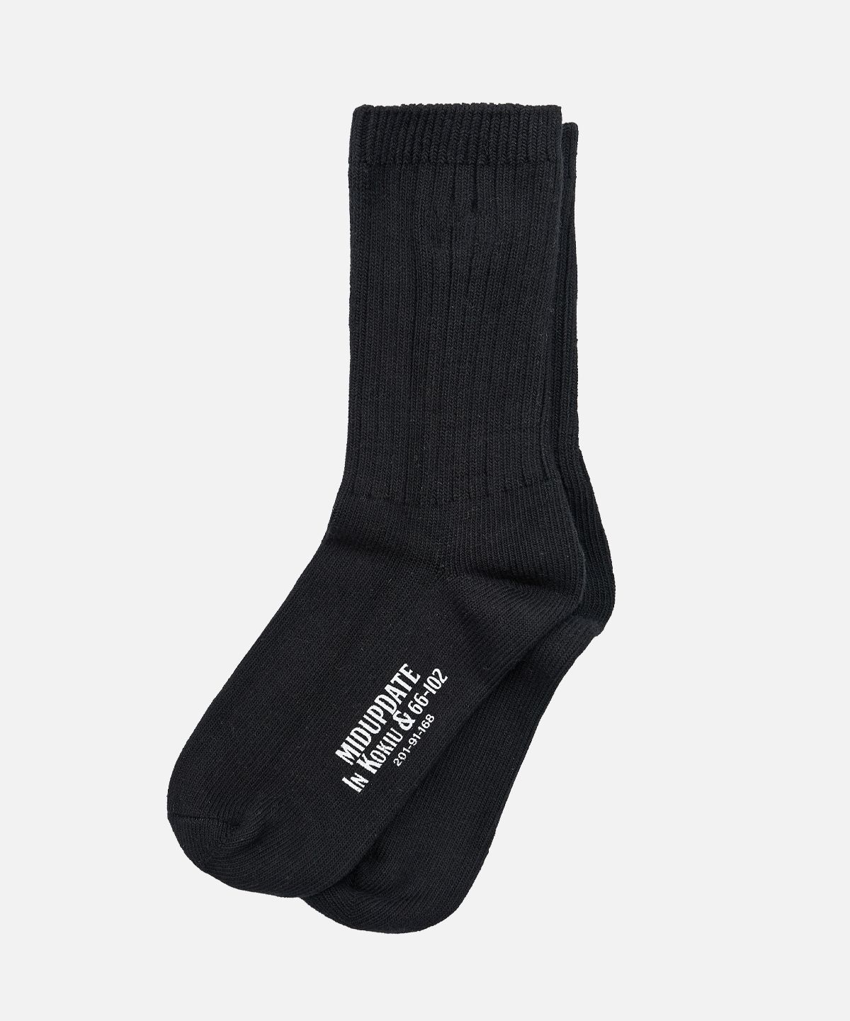 미드업데이트(MIDUPDATE) Cotton Crew Socks_2color