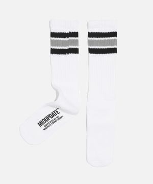 Double Stripe Crew Socks_3color
