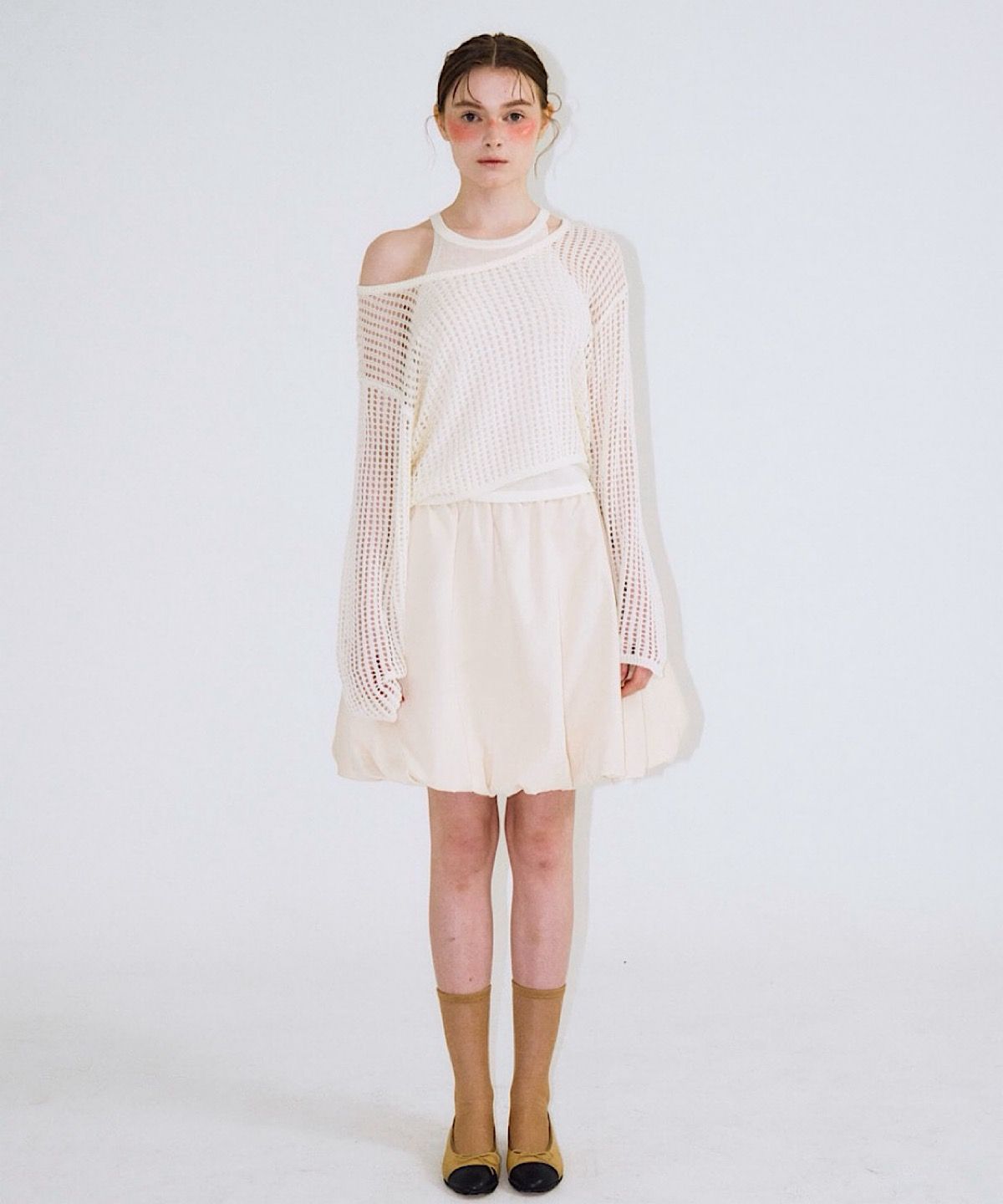 아포엠(APOEM) Pumpkin Skirt  -2colors