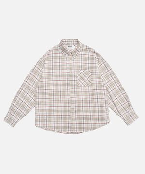 Plaid Cotton Shirt_2color