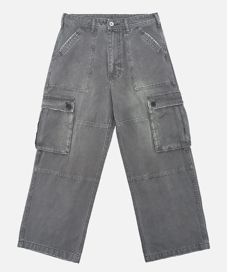 Utility Pocket Cargo Pants_2color