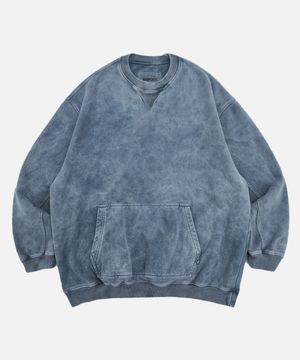 Garment Dye Pocket Sweatshirt_2color