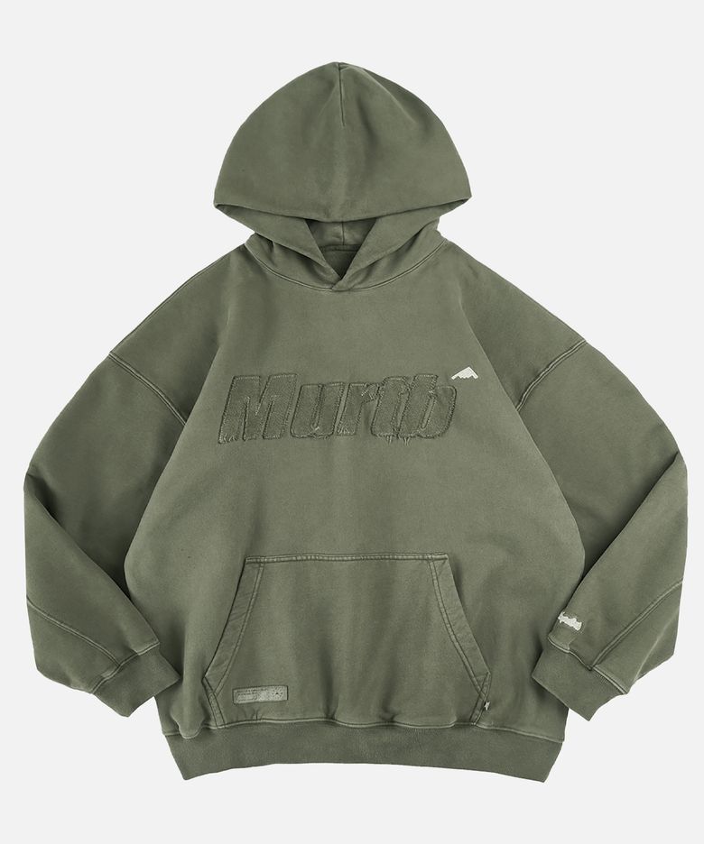 Garment Dye Logo Hoodie_2color