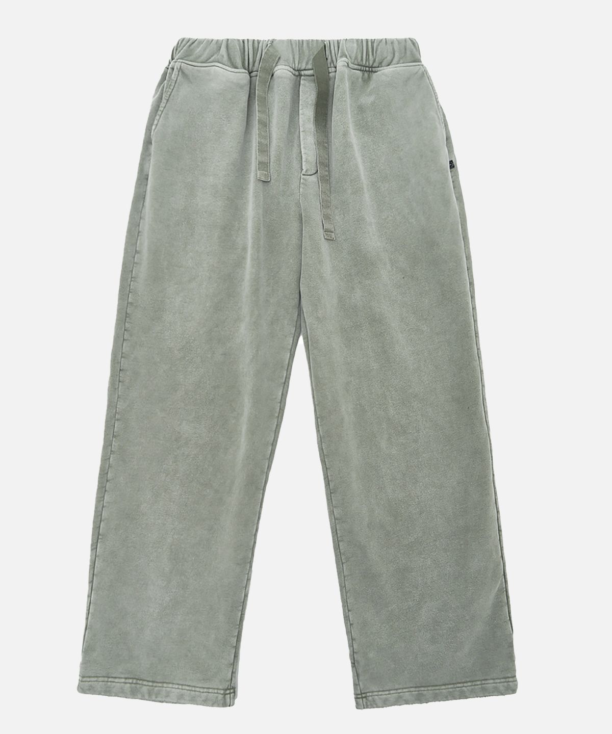 미드업데이트(MIDUPDATE) Washing Easy Pants_Grayish Green