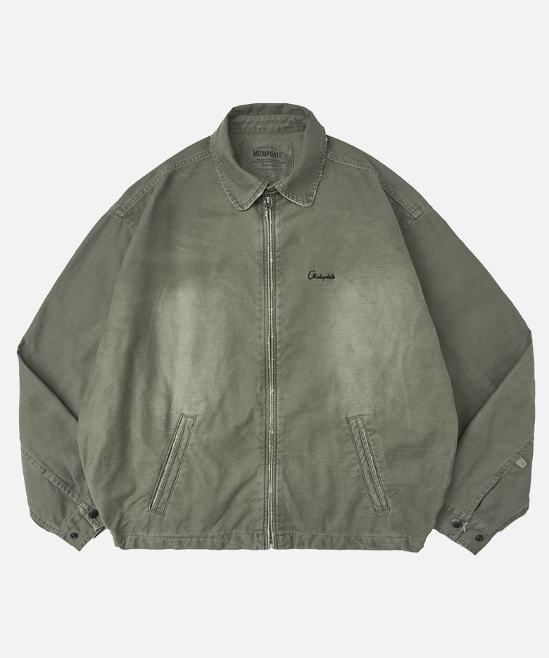 Vintage Washed Jacket_Khaki