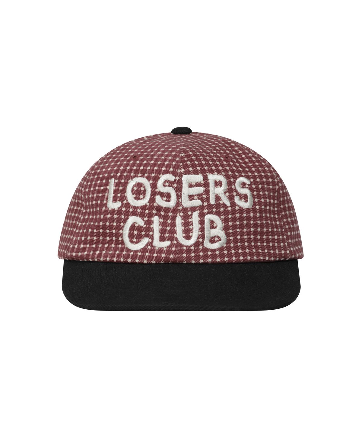 루저스클럽(LOSERS CLUB) 워시드 로고 캡 체크