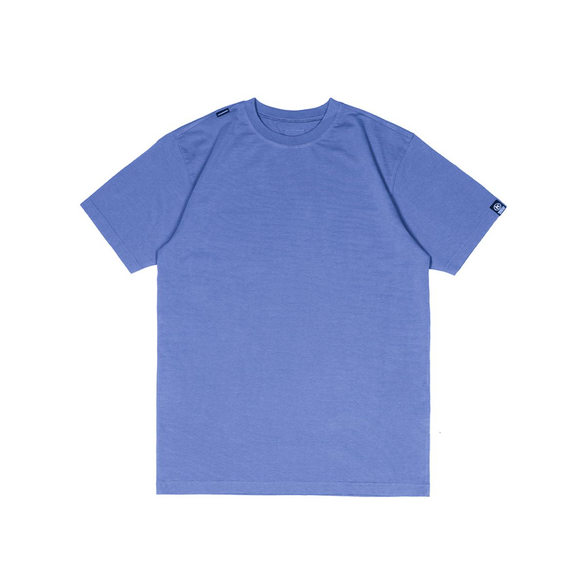 아첼레란도(ACCELERANDO) BT21CB ACL무지 테이퍼드 슬림핏 티셔츠 Cobalt