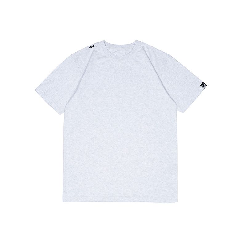 BT21MG ACL무지 테이퍼드 슬림핏 티셔츠 Melange