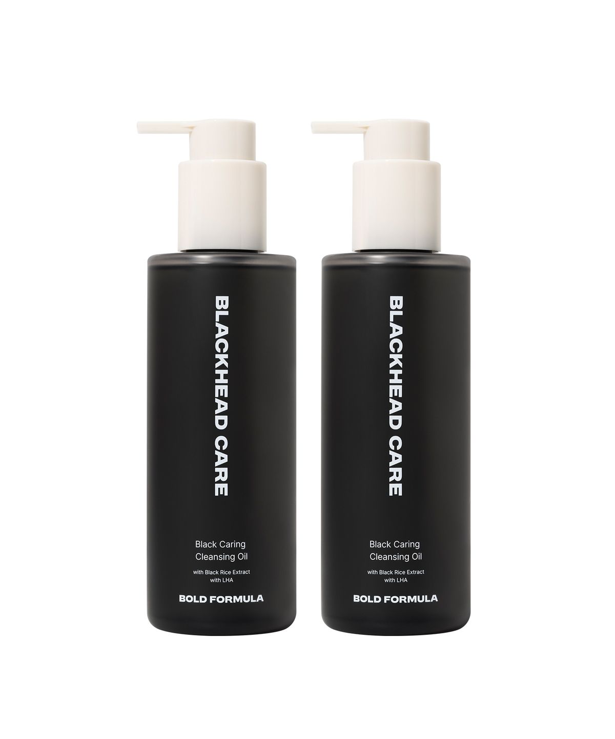 볼드포뮬러(BOLD FORMULA) 블랙 케어링 클렌징 오일 200ML 듀오