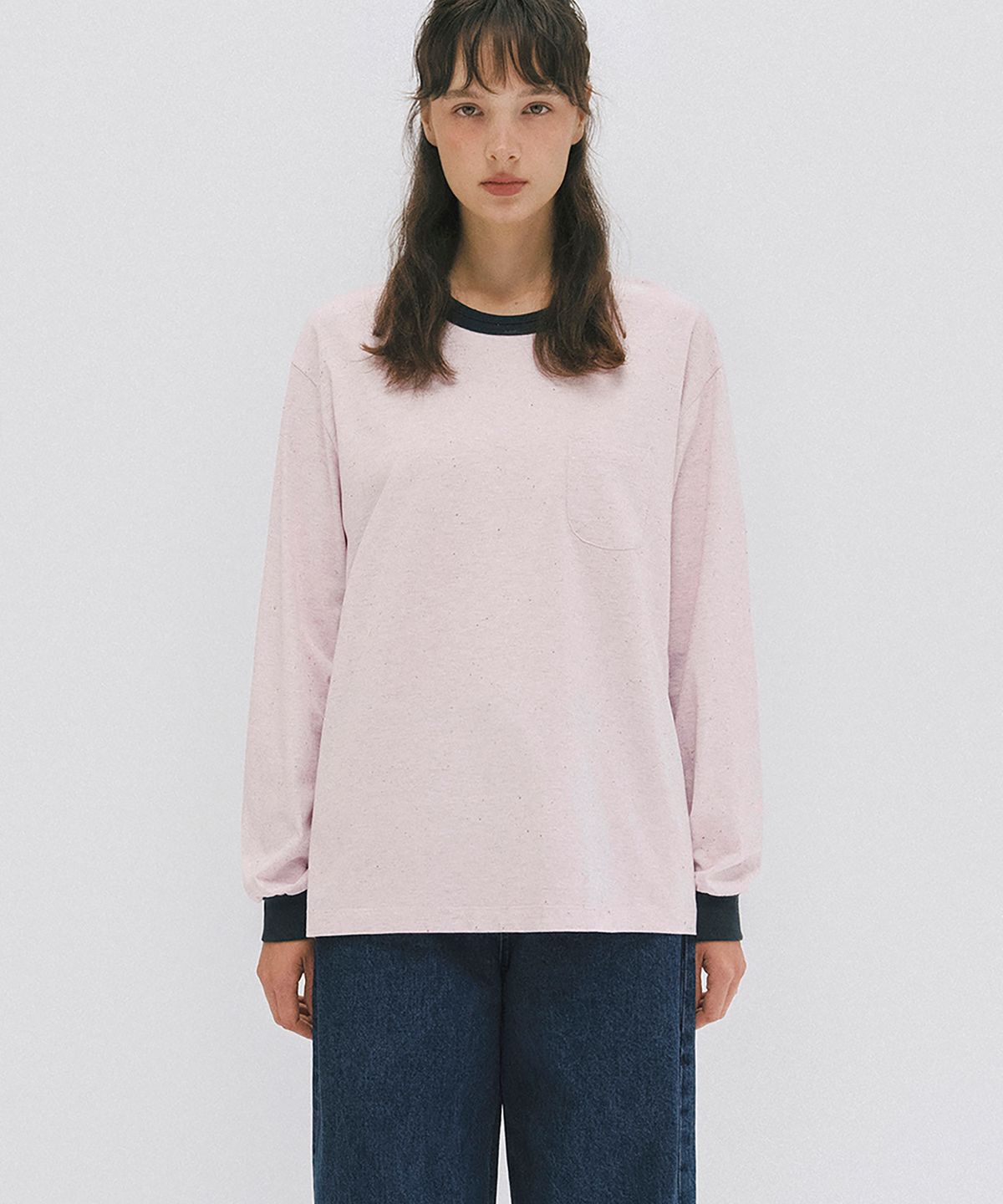 앤니즈(ANDNEEDS) Poem long sleeve (light pink)