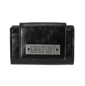 Leather Card Wallet (black)
