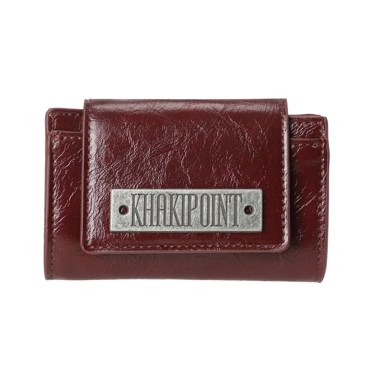 카키포인트(KHAKIPOINT) Leather Card Wallet (red)