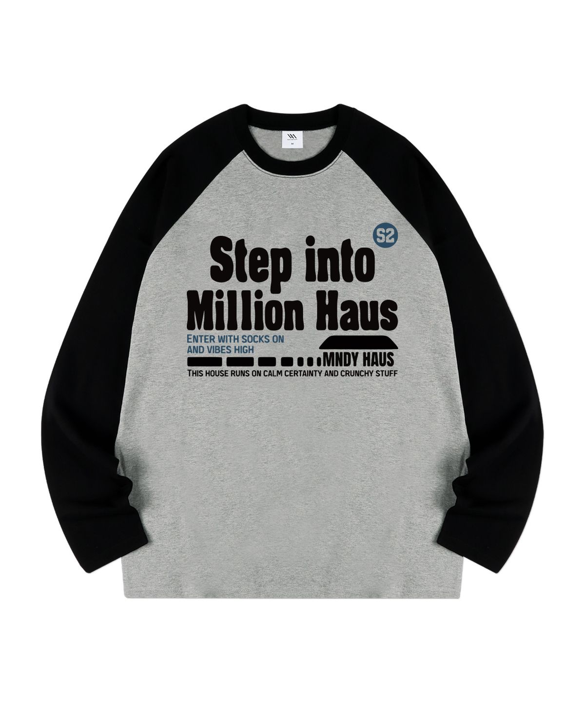밀리언데이(MILLION DAY) MNDY HAUS 레글런 롱슬리브