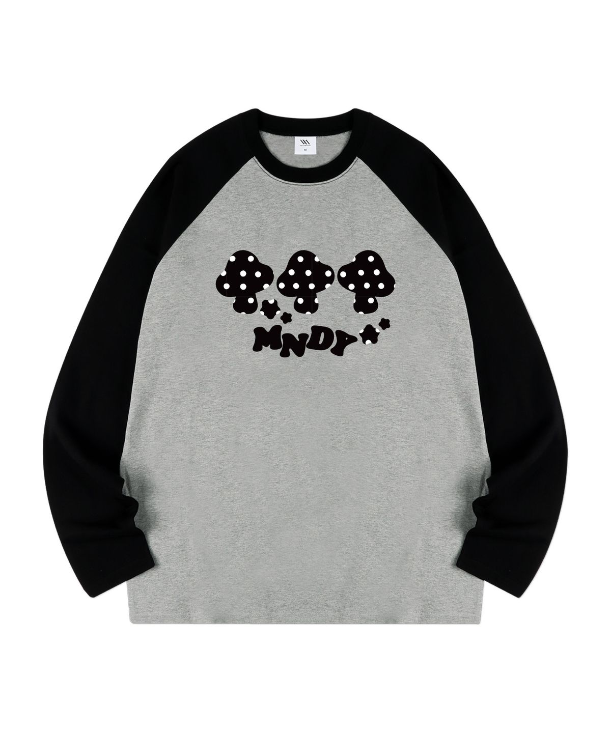 밀리언데이(MILLION DAY) Mushroom 도트 레글런 롱슬리브