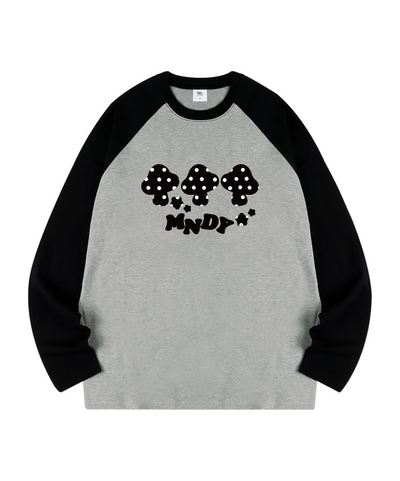 Mushroom 도트 레글런 롱슬리브