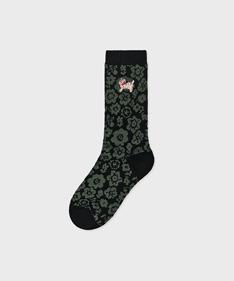 NAT flower jacquard embroidery victor
