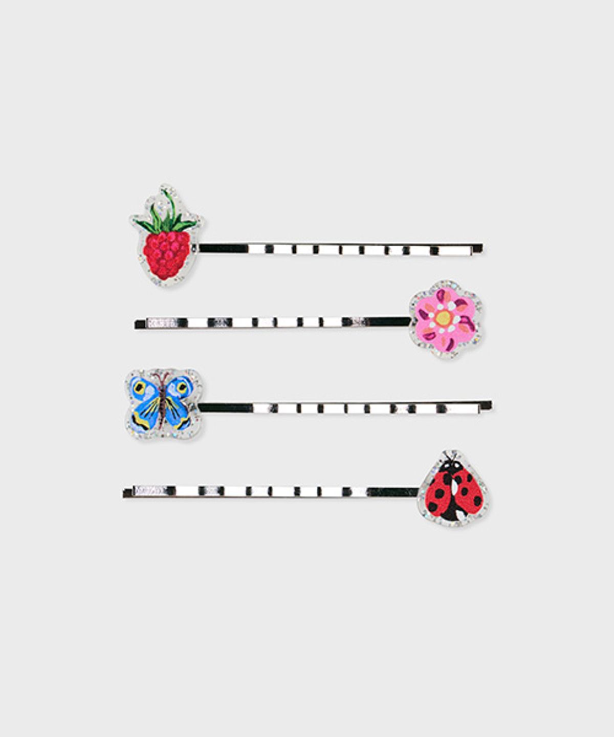 삭스어필(SOCKS APPEAL) NAT hair pin set garden
