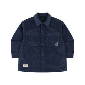 코듀로이 오버핏 셔츠 RD 0101 네이비