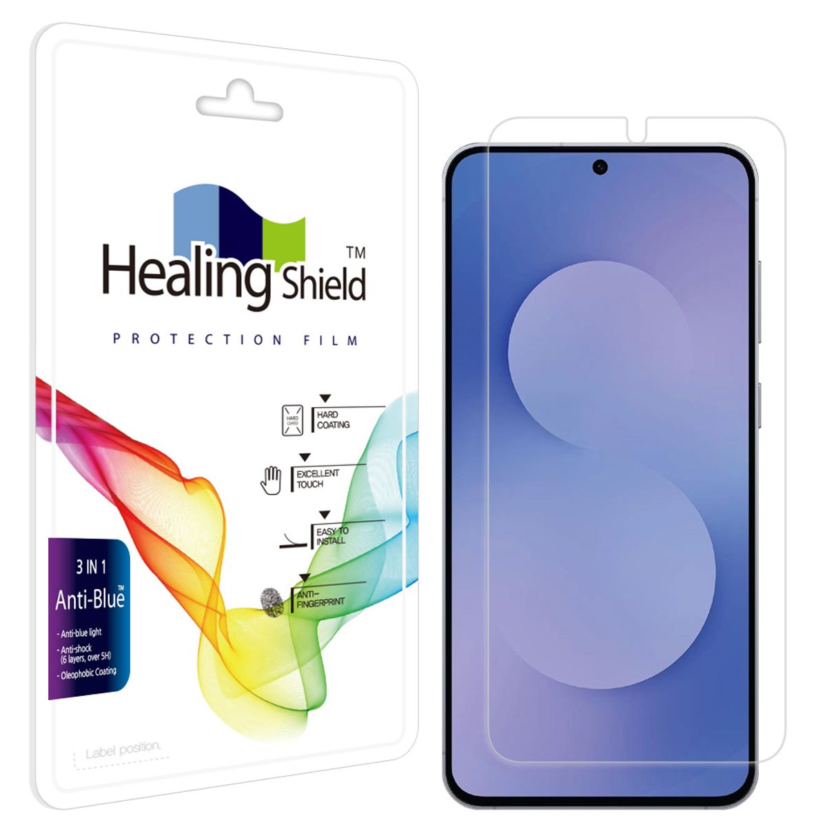 힐링쉴드(HEALINGSHIELD) 갤럭시S25 FE 블루라이트차단 액정보호필름 1매