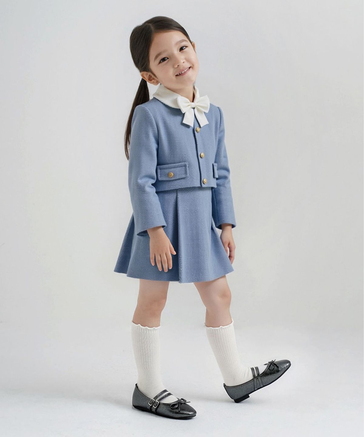 착한구두(CHAAKAN) 로웰라 리본 스트랩 메리제인 플랫 PMLTS3h2301