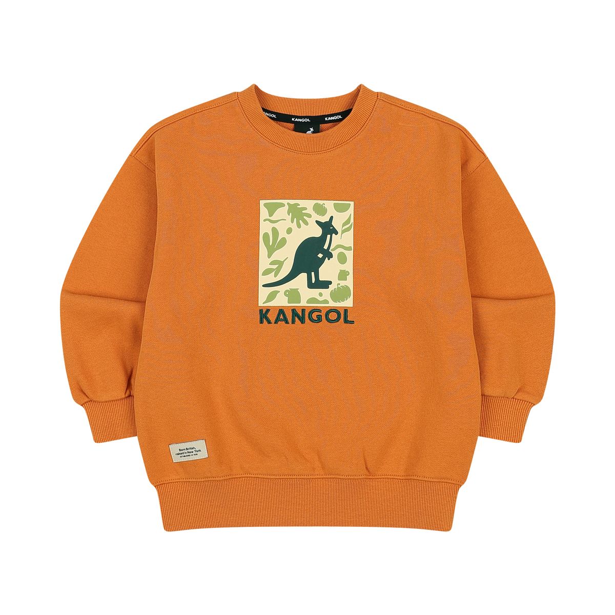 캉골키즈(KANGOL KIDS) 뉴 그래픽 스웻셔츠 RD 0103 오렌지