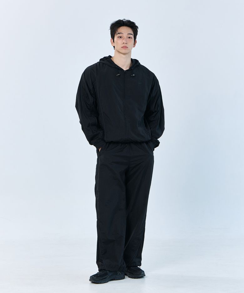 [SET] 스포티 파이핑 트랙 자켓 셋업 (2color) ANZJK01 ANZLPT01