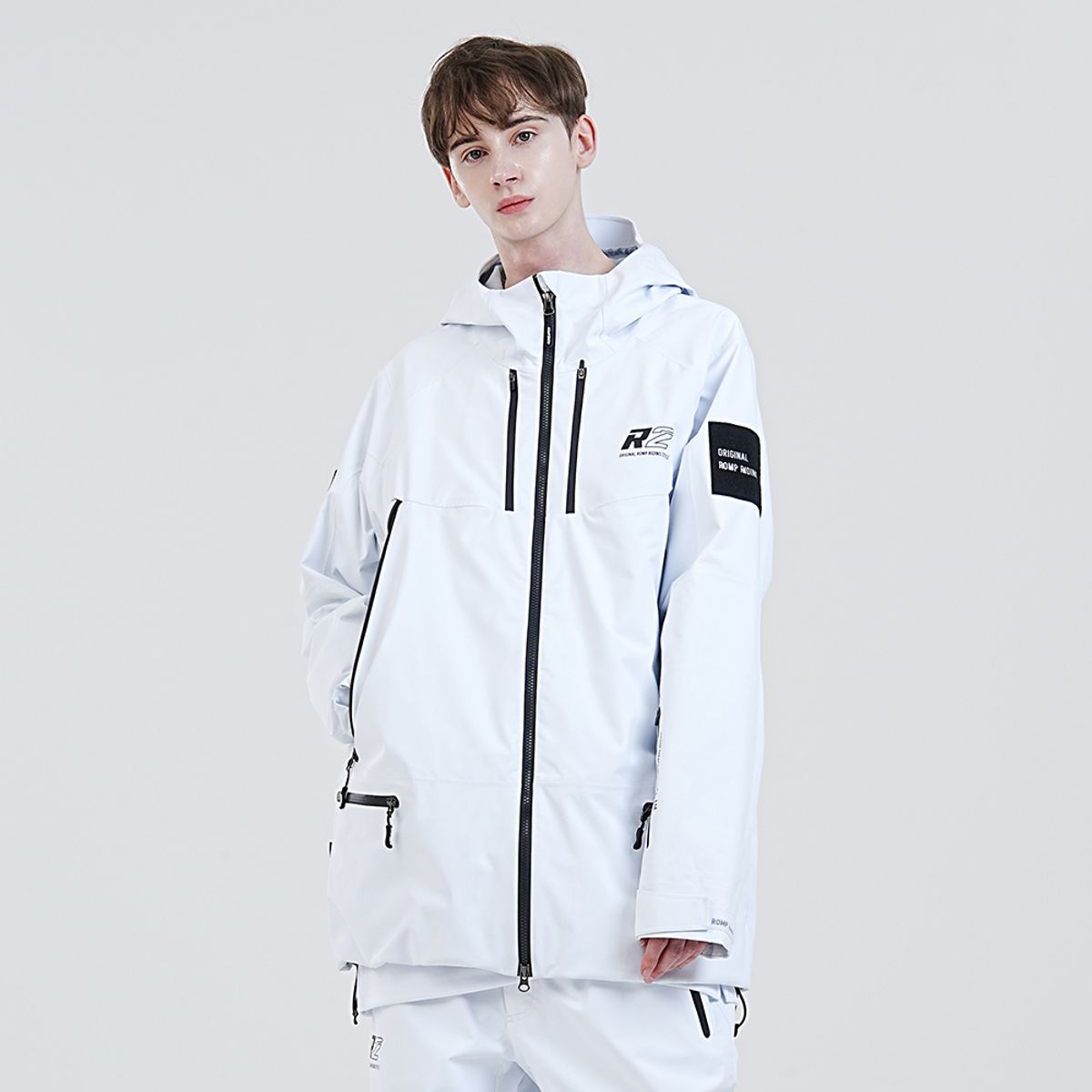롬프(ROMP) TS R2 HARD JACKET (WHITE)