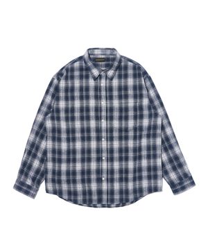 클래식 어반 체크셔츠 (네이비)