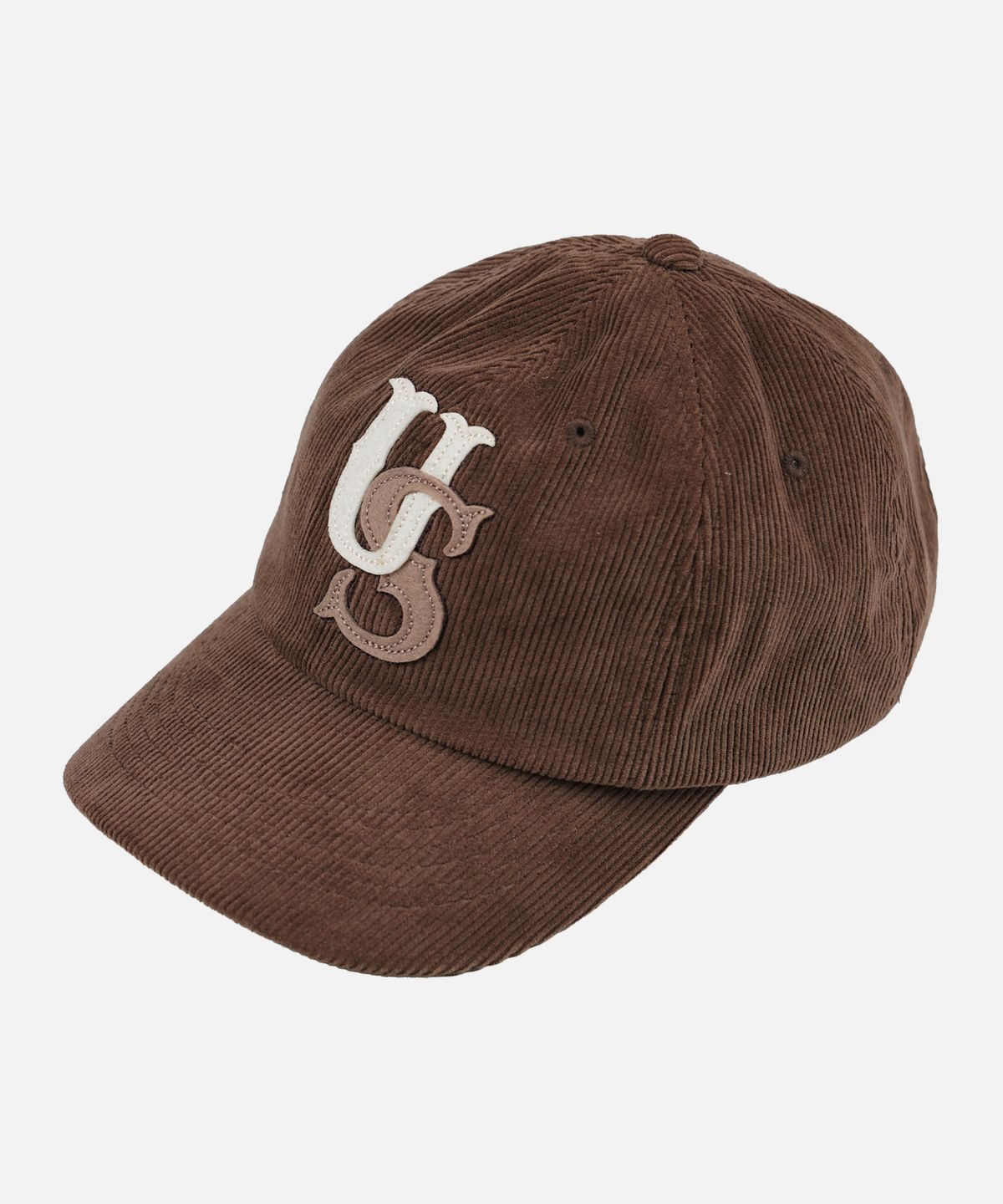 프리즘웍스(FRIZMWORKS) CORDUROY US LOGO BALL CAP _ BROWN