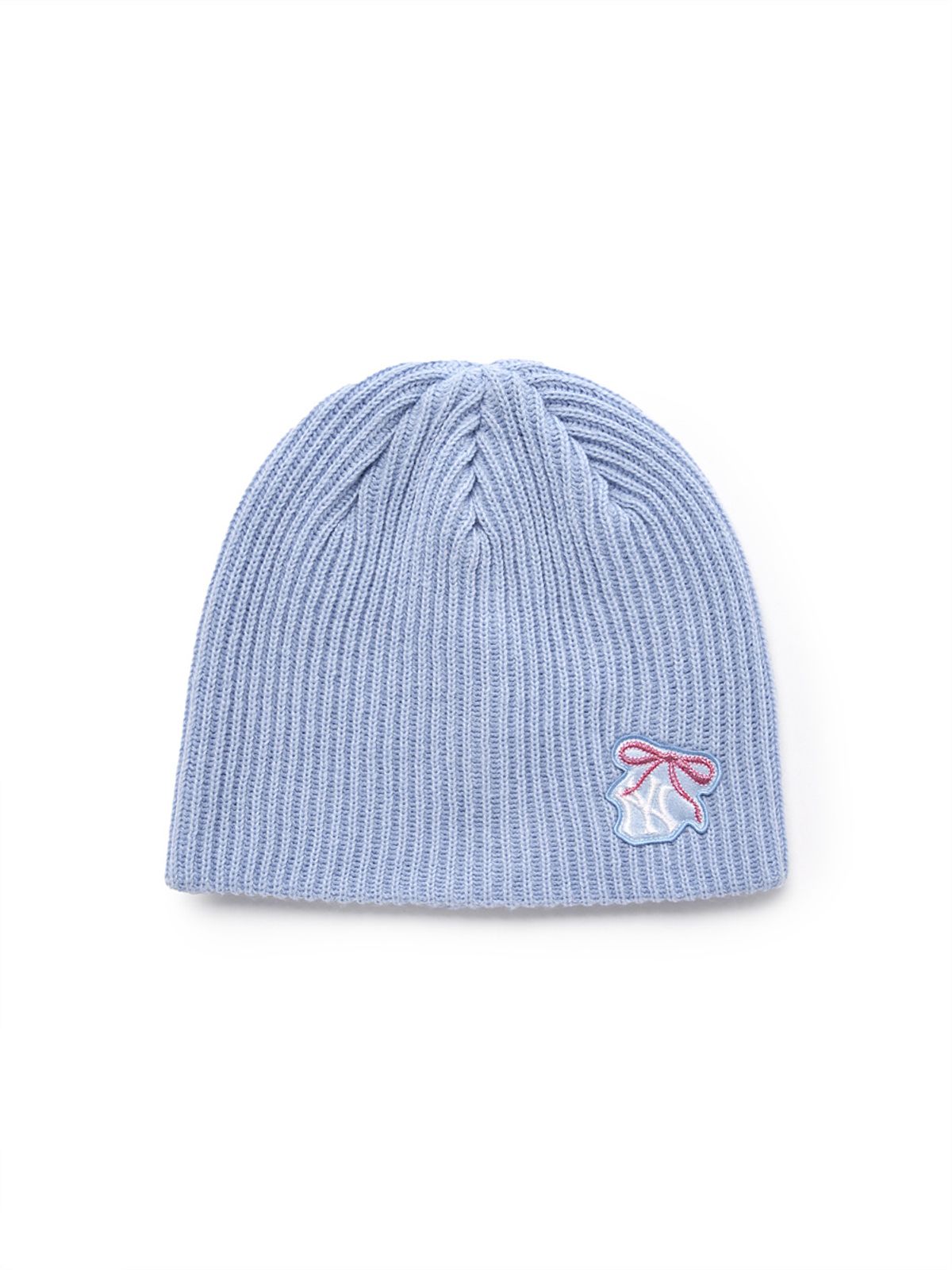 엠엘비 키즈(MLB KIDS) 여아 골지 노립 비니 NY (Mg. Sky Blue)