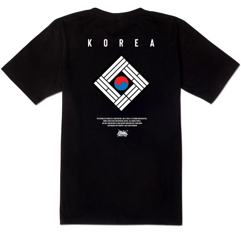DMK-T-shirts-148 데블몽키 태극기 로고 그래피티 티셔츠 반팔티
