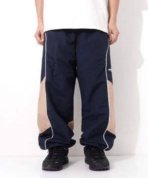 LB Track Pants (Navy/Beige)