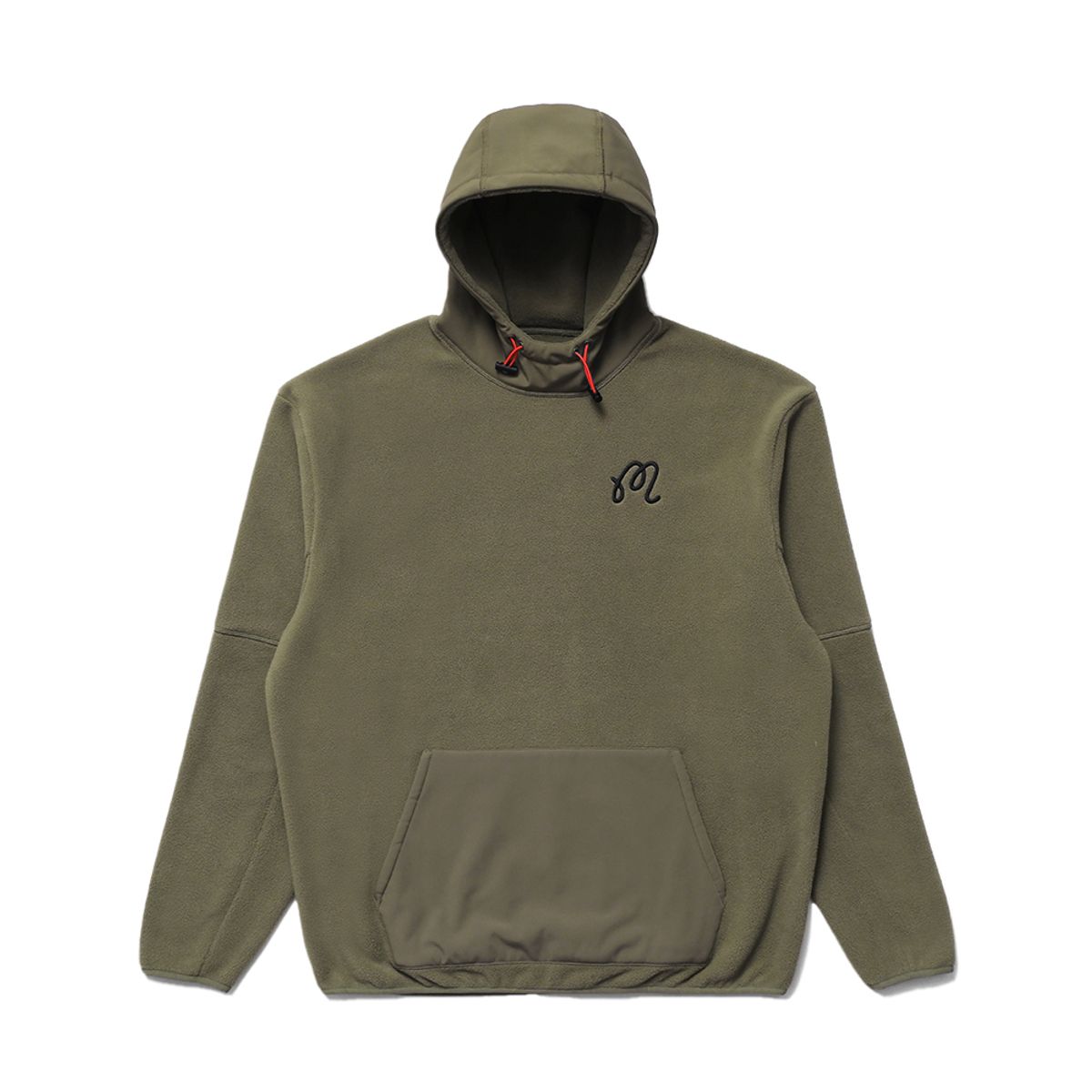 말본 골프(MALBON GOLF) [Malbon Expedition] 익스페디션 플리스 후드 맨투맨 SAGE GREEN (MAN)