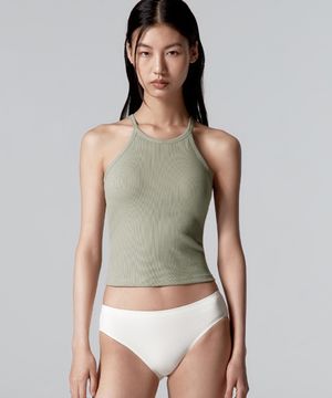 코튼 브라탑 홀터