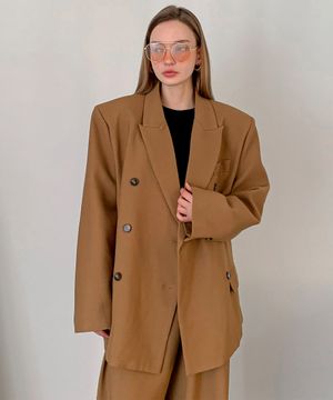 Classic Over Half Double Jacket (2colors)