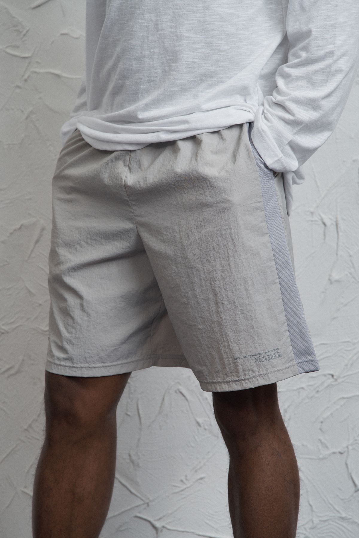 런던(RUNDONE) MAN RUNNING PANTS [GRAY]