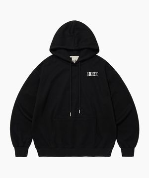 오델로 스몰로고 오버핏 후드티[블랙]