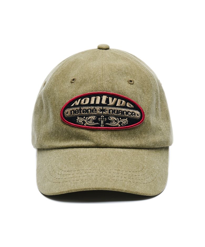 WAPPEN WASHED BALL CAP (VTG OLIVE)