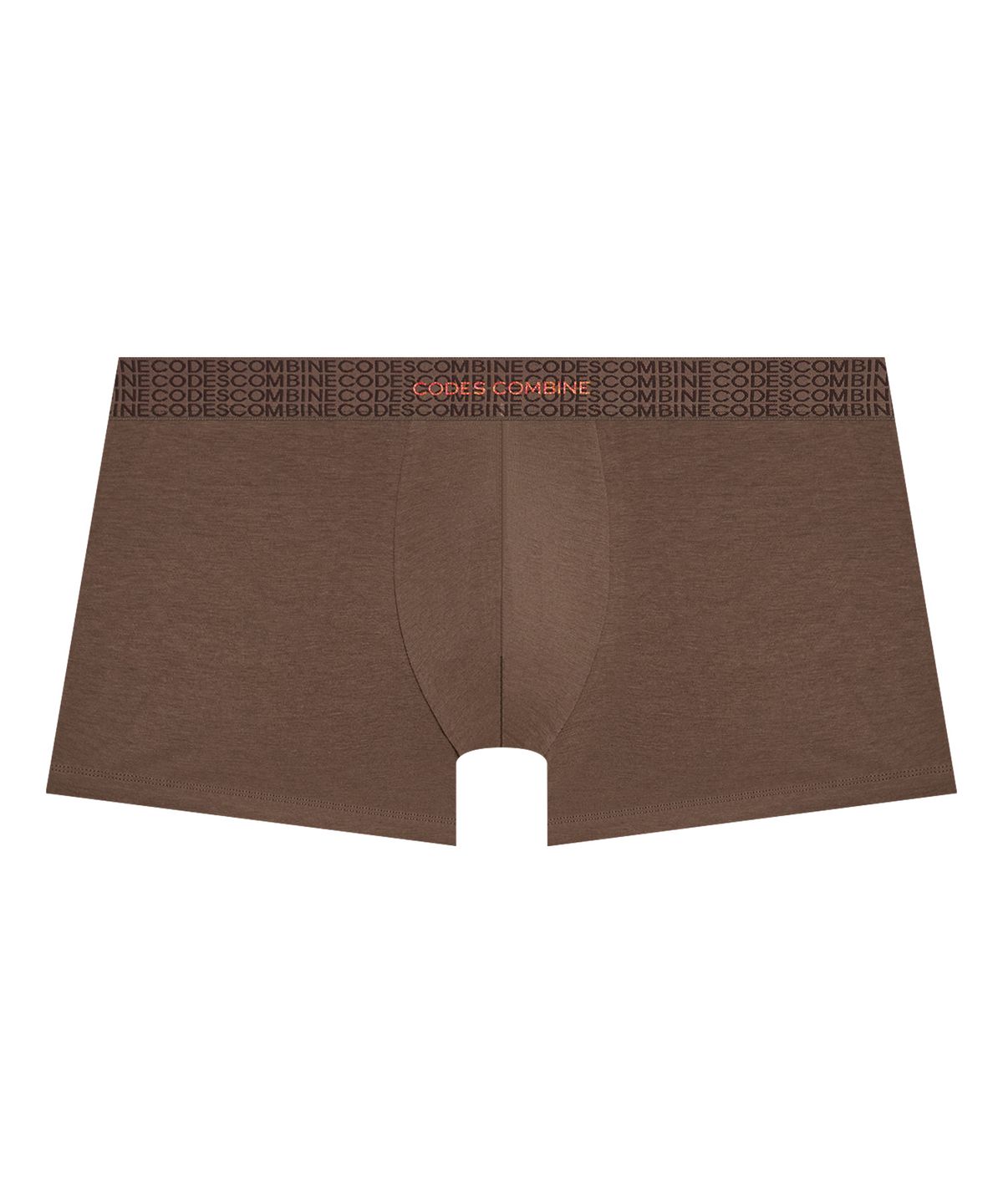 코데즈컴바인 이너웨어(CODES COMBINE INNERWEAR) 로고플레이 쟈카드밴드 모달 드로즈_브라운