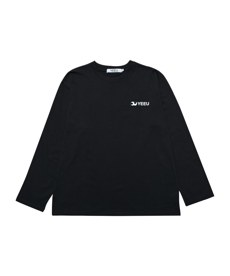 TEAM LOGO LONGSLEEVE [BLACK]