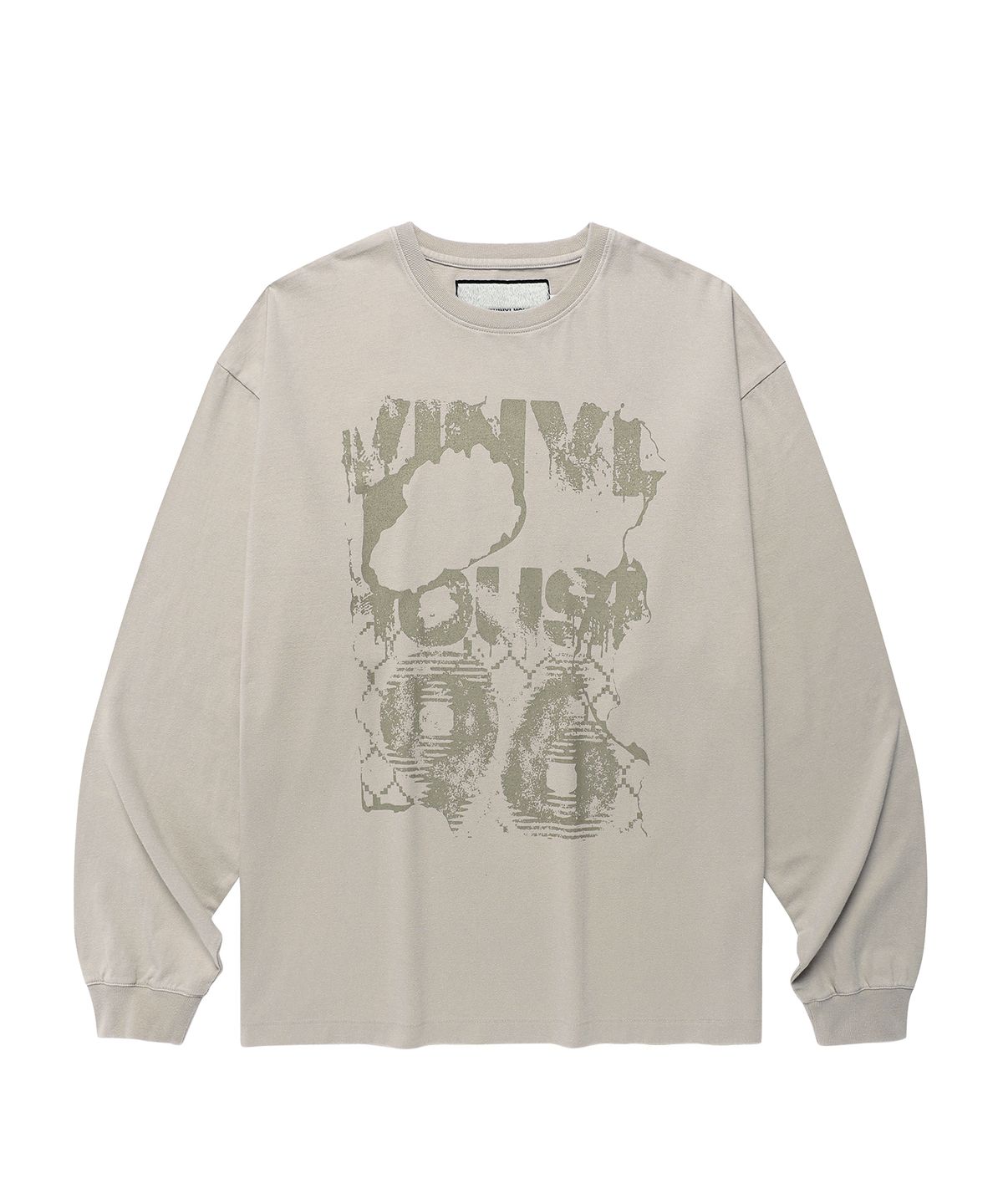 더바이닐하우스(THEVINYLHOUSE) DYED LS TEE BEIGE