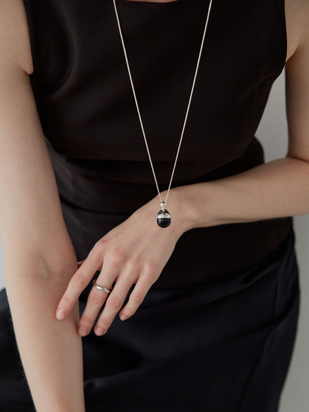 티에르노(TIERNO) N.014/GOURD NECKLACE