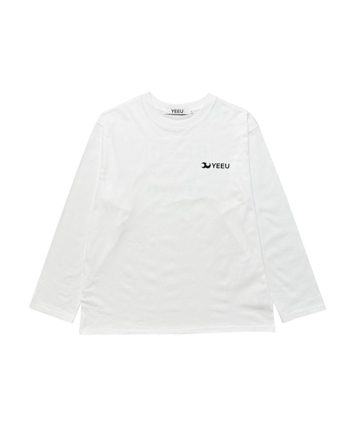 이유(YEEU) TEAM LOGO LONGSLEEVE [WHITE]
