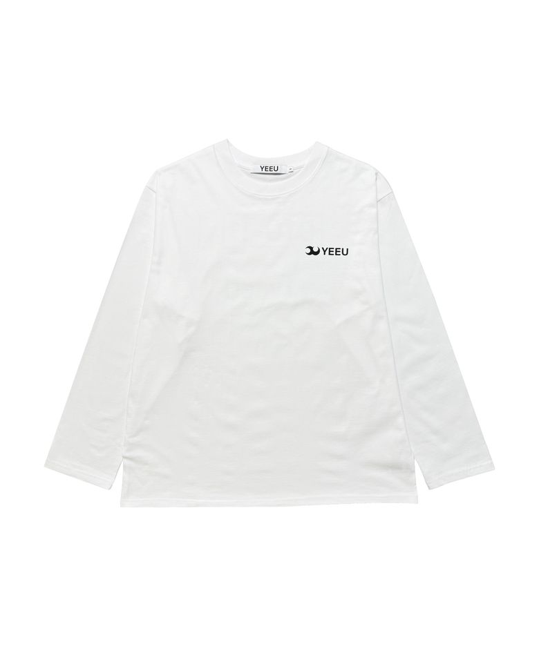 TEAM LOGO LONGSLEEVE [WHITE]