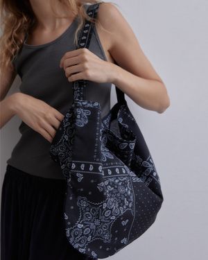Paisley Easy Bag (Black)