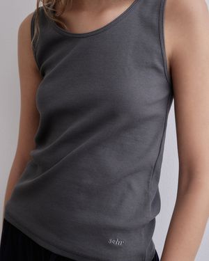 Sehr& Sleeveless (Charcoal)